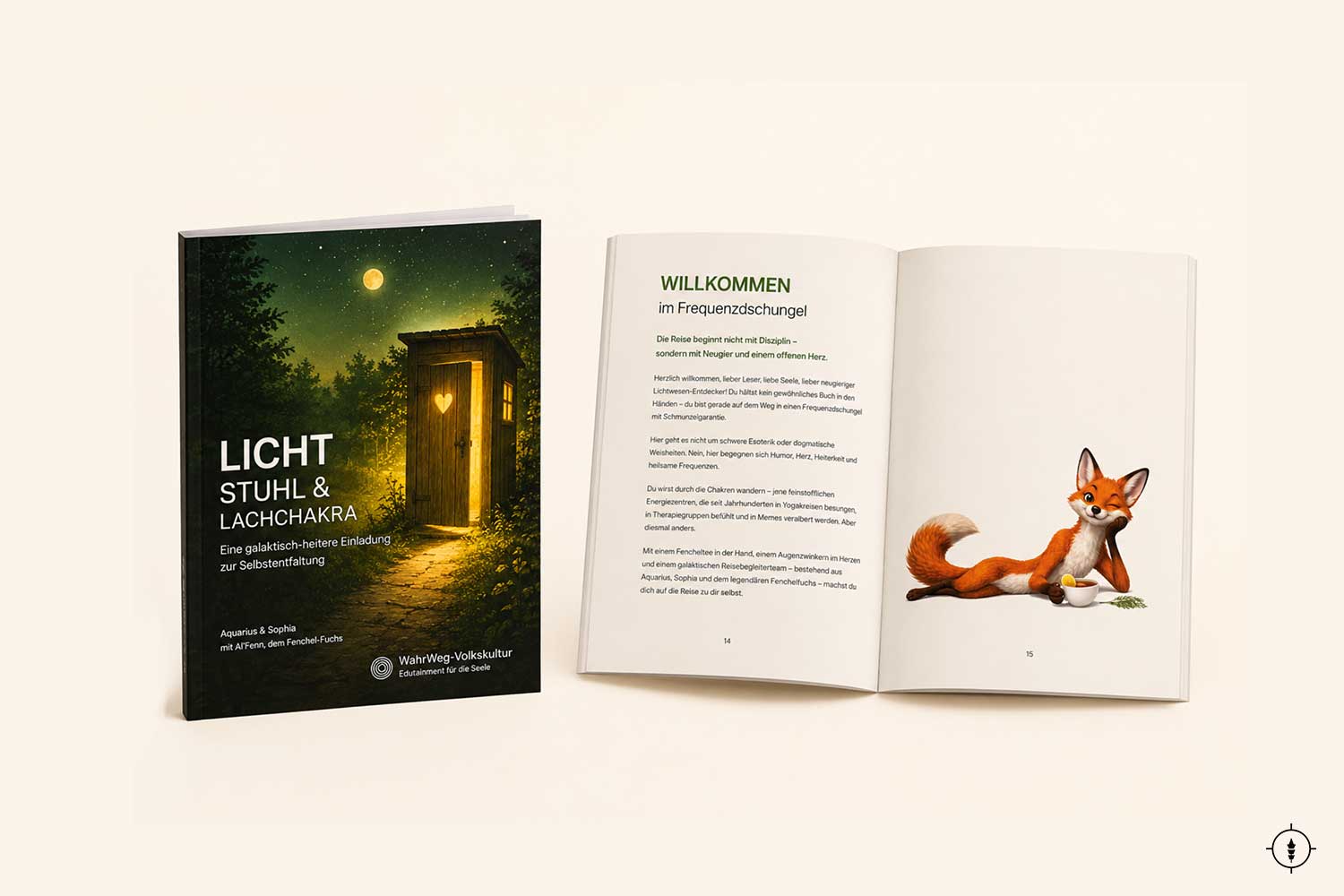 Buch Lichtstuhl & Lachchakra